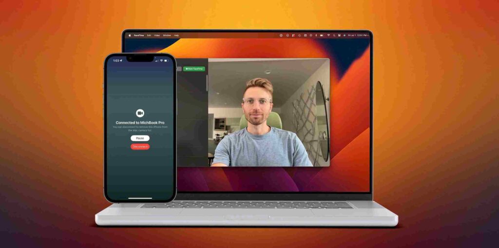 Facetime Camera work procedure
